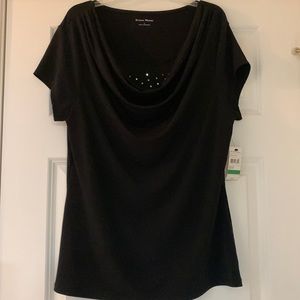 Studio Work women’s large short sleeve dress shirt. NWT